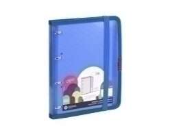 CARPEBLOC CARCHIVO DUNE PP A5 4 an.REDONDAS 16mm con REC. 120 hj. CUADRIC.4x4 AZUL