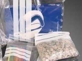 BOLSA AUTO-CIERRE MINIGRIP con FRANJAS 120x180 mm PAQUETE de 100