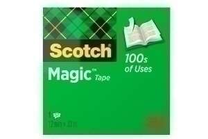 CINTA ADHESIVA SCOTCH MAGIC INVISIBLE rollo 33x12