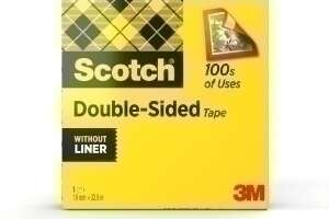 CINTA ADHESIVA DOBLE CARA SCOTCH NUCLEO ANCHO rollo 33x19