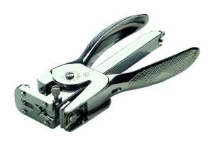 GRAPADORA TENAZA CASCO M85 GRIS BRILLO PULIDO