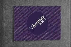 EXPOSITOR MULTIUSOS MURAL A.2000 ADHESIVO A4 HORIZONTAL PREMIUM CRISTAL