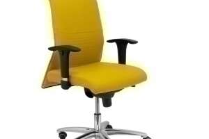 SILLA PIQUERAS Y CRESPO ALBACETE CONFIDENTE BRAZOS CROMADOS REGULABLES MECANISMO SINCRO ASIENTO Y RESPALDO TAPIZADO BALI