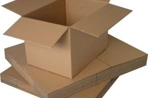 CAJA DE EMBALAR ANONIMA 500x350x350 DOBLE 8 mm. MARRON