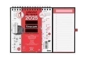 CALENDARI (2025) CATALAN FINOCAM IMAN MENSUAL PER ESCRIURE XS 140x150